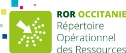 Un carré vert avec une flèche blanche qui pointe vers un demi-cercle formé de 7 lignes constituées de points