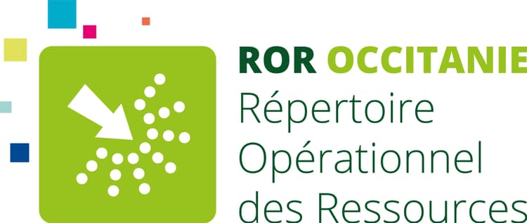 Un carré vert avec une flèche blanche qui pointe vers un demi-cercle formé de 7 lignes constituées de points